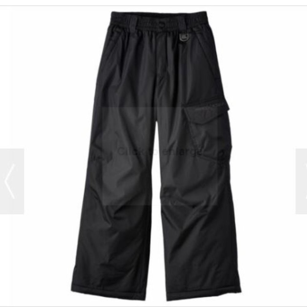 ZeroXposur Snow Pants Boy Black Size 8 Small New